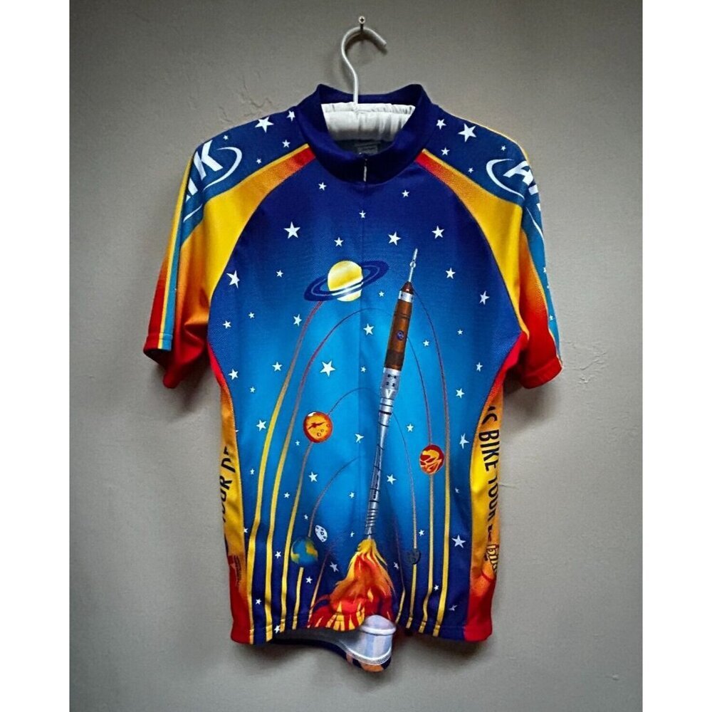 Voler Men's Aries Micro Plus Cycling Jersey Short Sleeve Multicolor Large USA